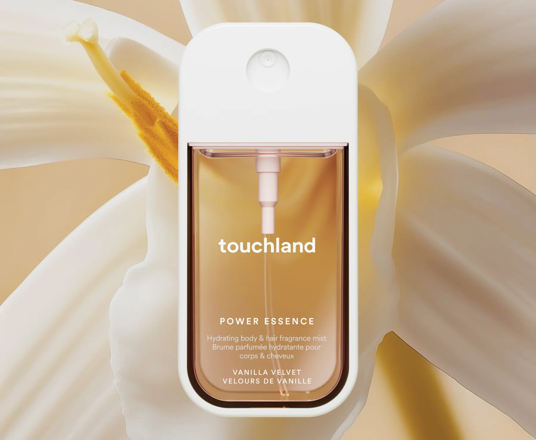 Touchland Vanilla Vevet Body & Hair Fragrace Mist