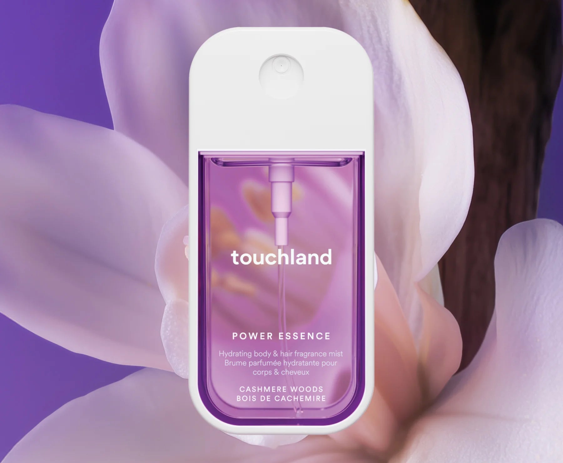 Touchland Cashmere Woods Body & Hair Fragrace Mist
