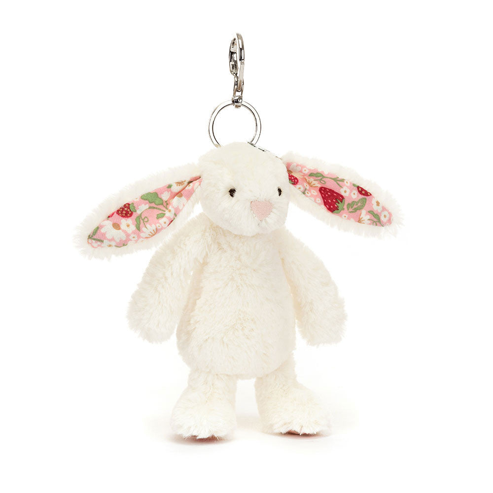 Jelly Cat Blossom Cream Bunny "Berry" Bag Charm