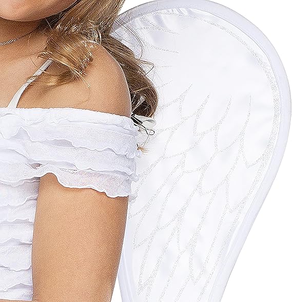 Fun World Little Angel, Medium 8-10 years, White