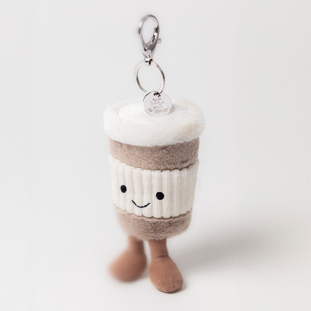 Jelly Cat Amuseables Coffee-To-Go Bag Charm