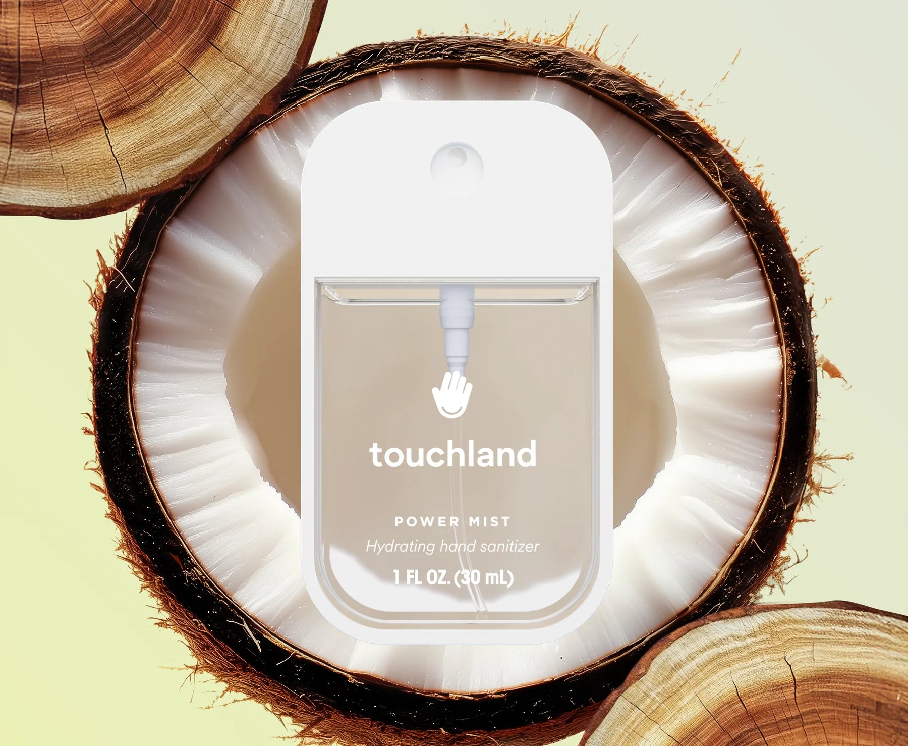Touchland Power Mist Hydrating Hand Sanitizer (Beach Coco)