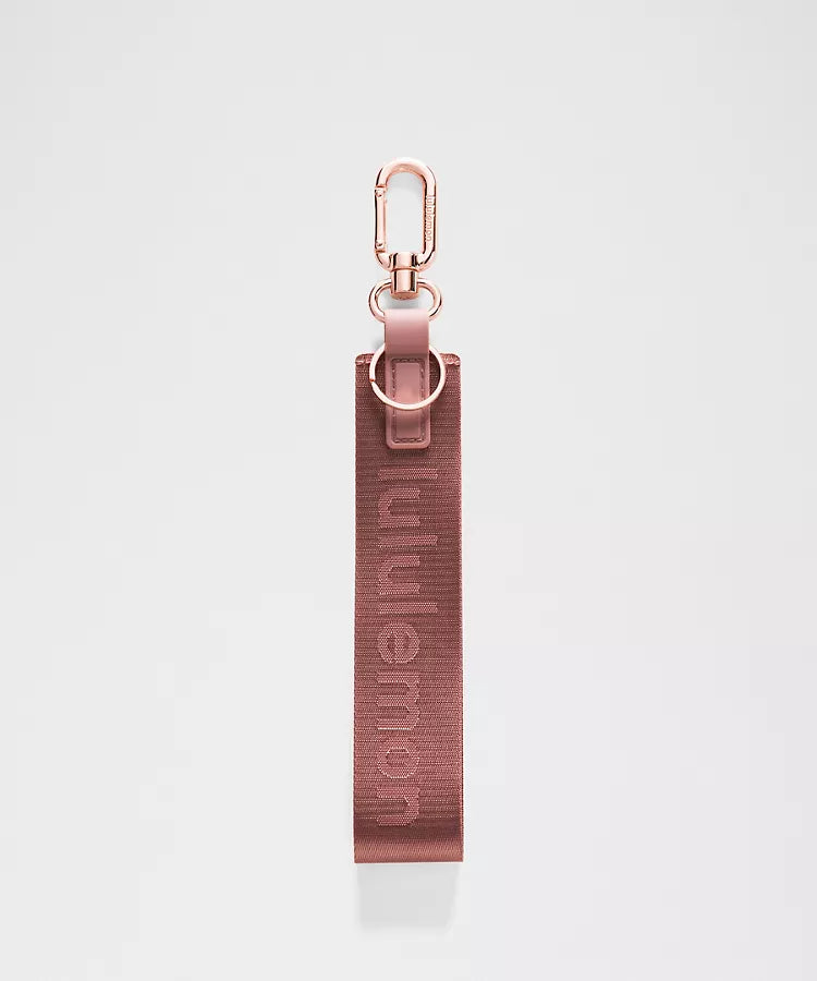 LuluLemon KeyChain NeverLost-ColourRed Clay/Rockwood