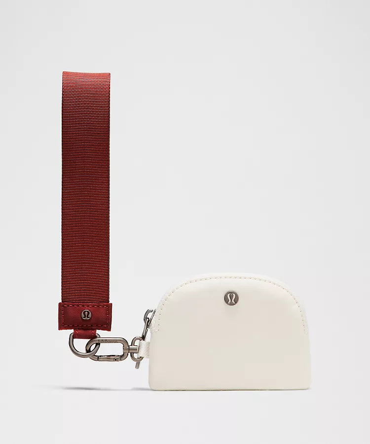 LuluLemon Dual Pouch Wristlet-ColourRockwood/Light Ivory