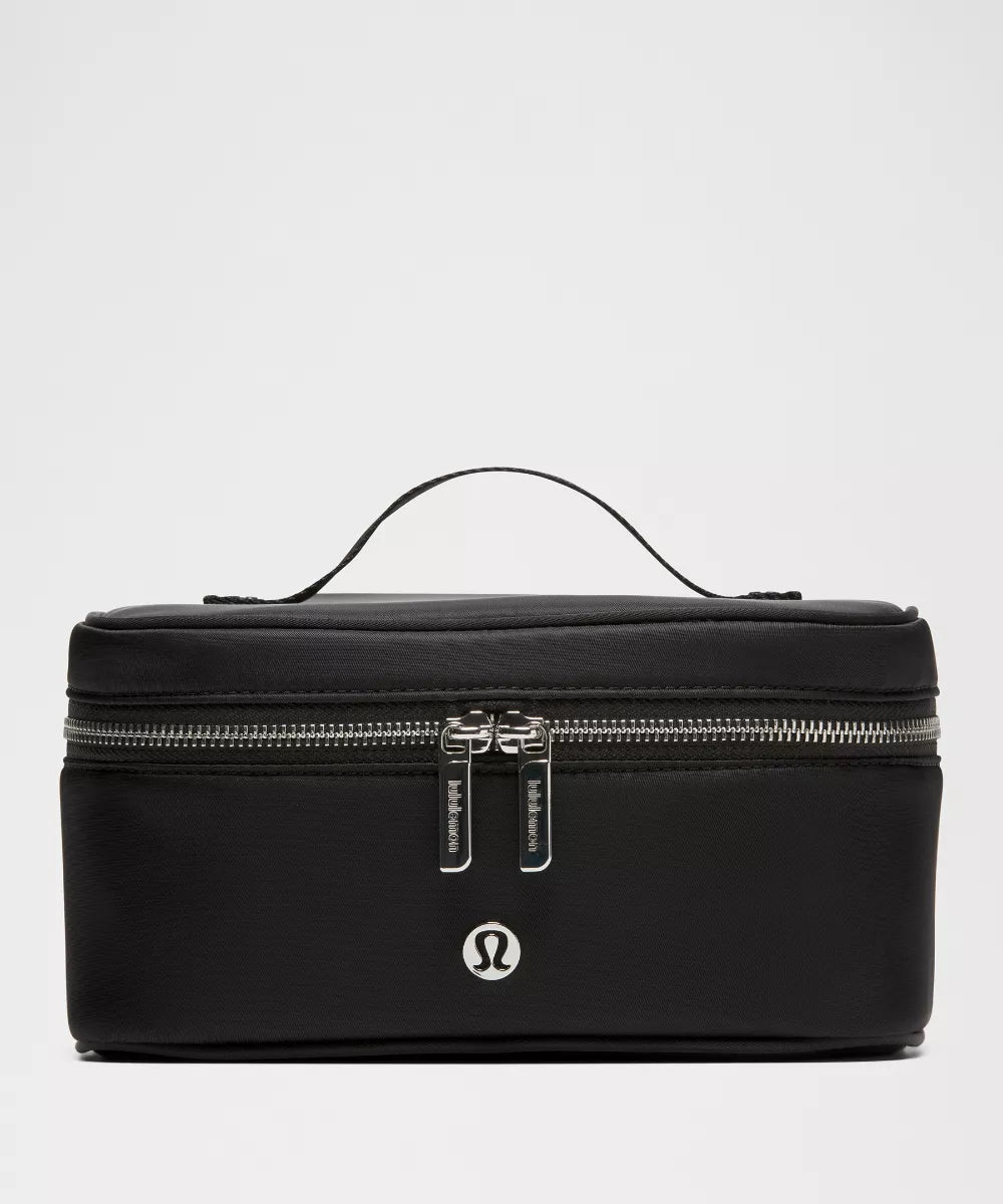 lululemon travel bag LuluLemon Travel Toiletry Bag 3.5L-Colour Black – Trend Emporium