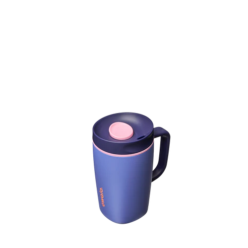 Owala SmoothSip Slider with Handle 12 OZ-Blue Jay