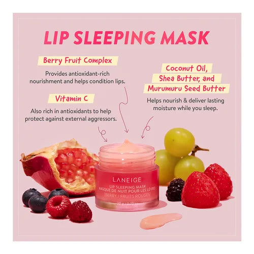 Laneige Lip Sleeping Mask-BERRY