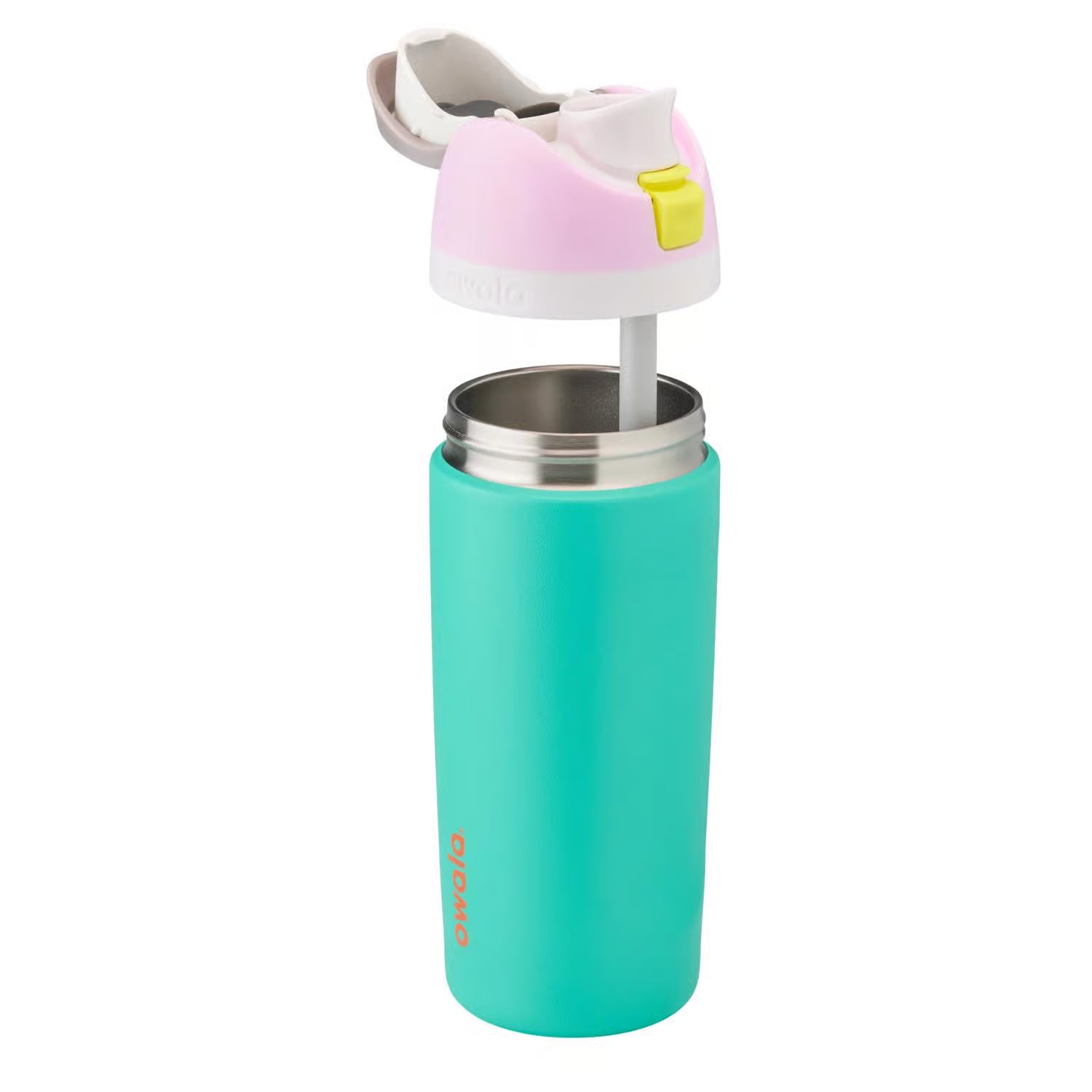 Kid's Owala 16 OZ FreeSip Stainless Steel Water Bottle-Make Waves