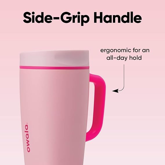 Owala SmoothSip Slider with Handle 12 OZ-Pucker Up