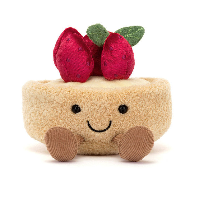 Jelly Cat Amuseables Fleurette Tarte Aux Fraises
