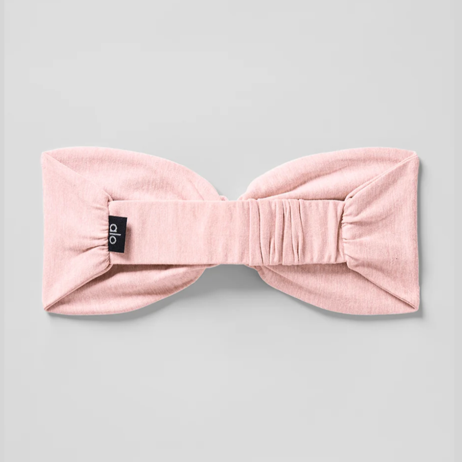 ALO Alosoft Headband - Pink Quartz Heather 