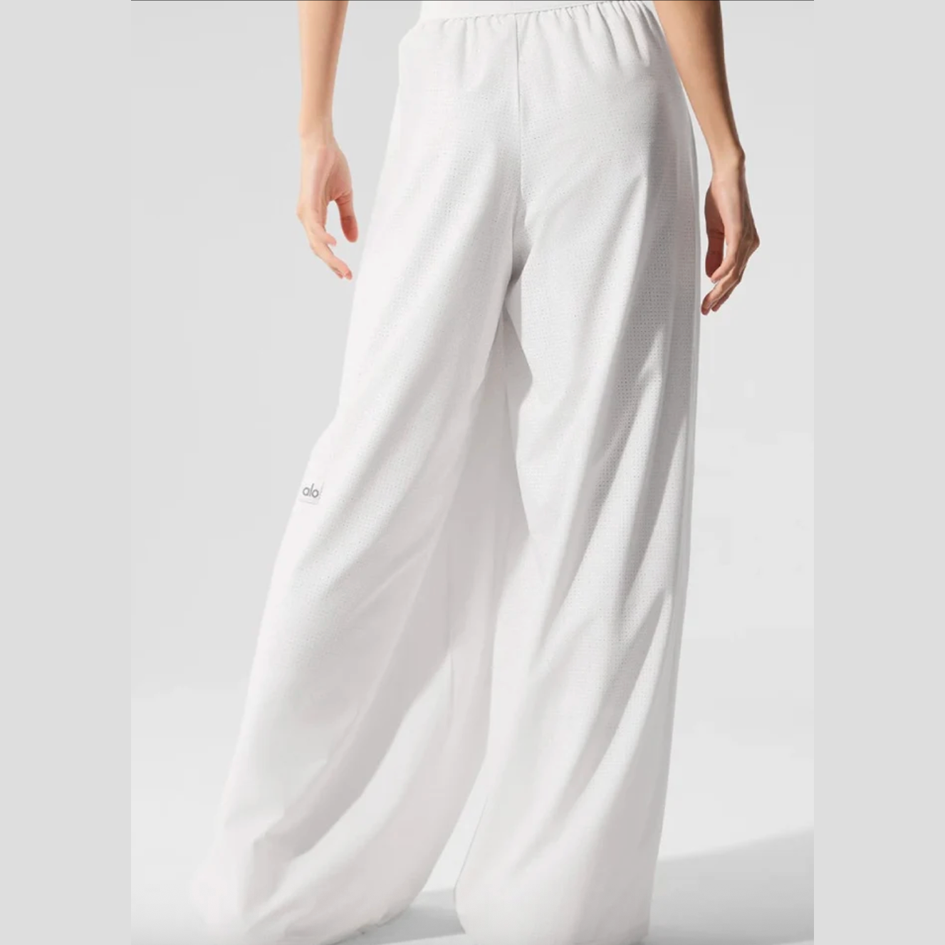 ALO Mesh Mirage Trouser - White 
