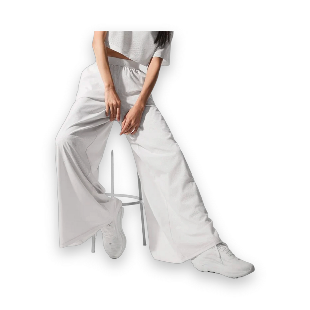 ALO Mesh Mirage Trouser - White 