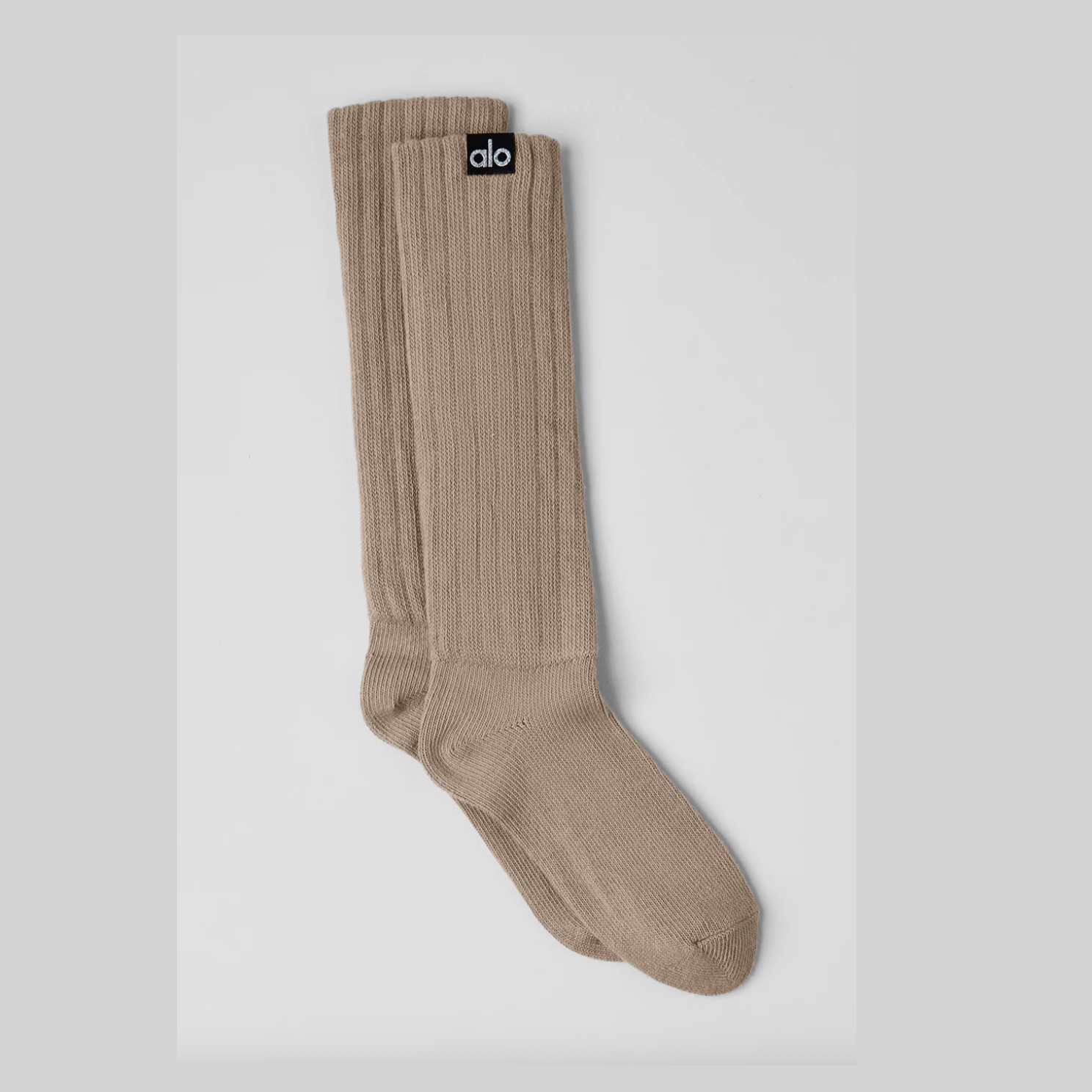 ALO Unisex Scrunch Sock - Bone 