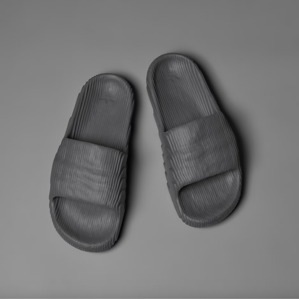 Adidas Island Club Adilette 22 Slides - Grey Five / Grey Five / Core Black