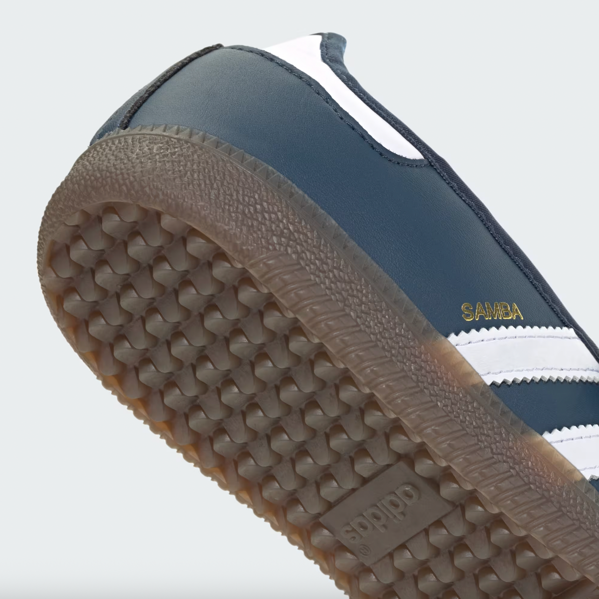 Adidas Samba Jane Shoes - Crew Navy / Cloud White / Gold Metallic