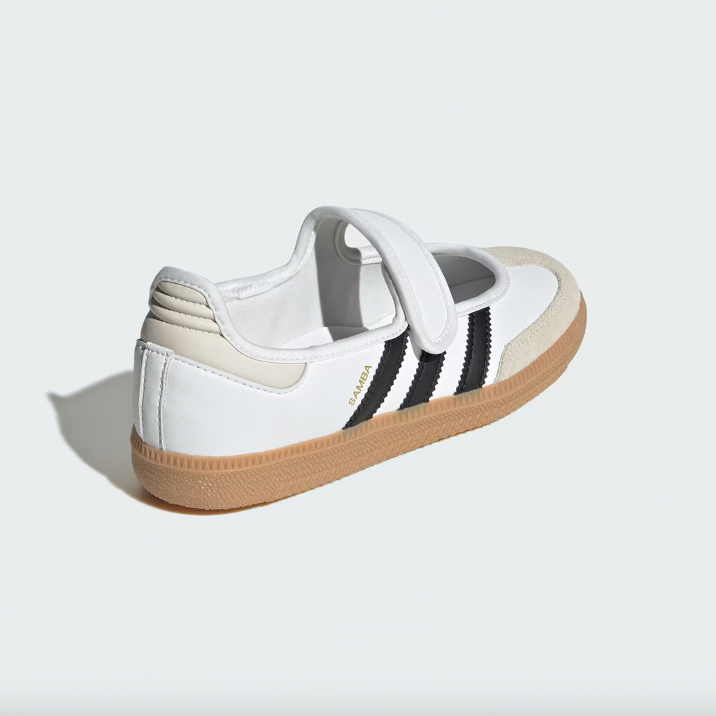 Adidas Samba Jane Shoes Kids - Cloud White / Alumina / Gum