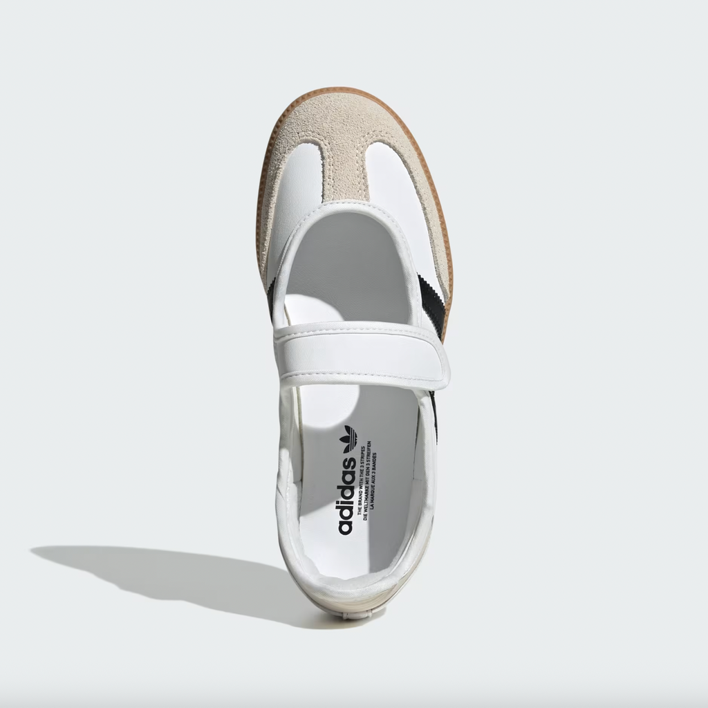 Adidas Samba Jane Shoes Kids - Cloud White / Alumina / Gum