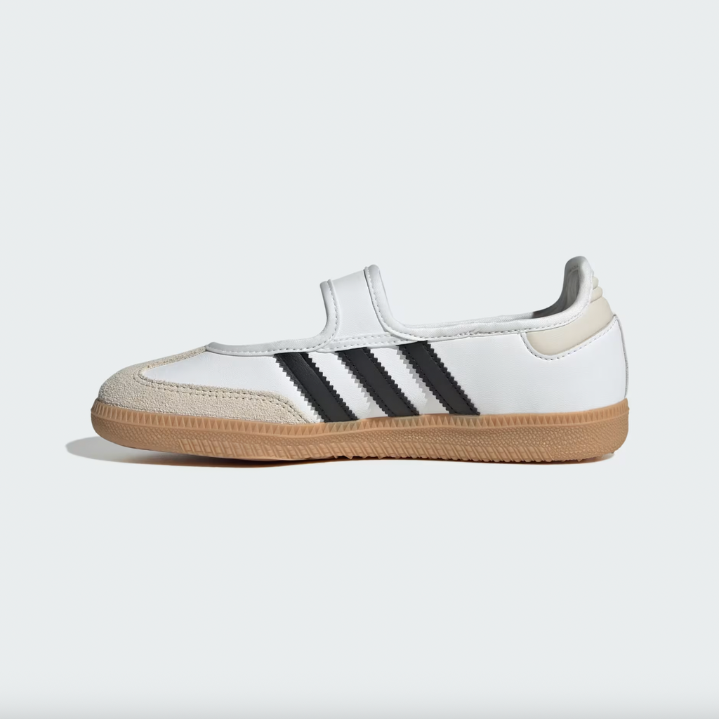 Adidas Samba Jane Shoes Kids - Cloud White / Alumina / Gum