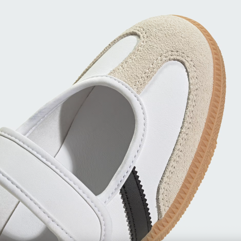 Adidas Samba Jane Shoes Kids - Cloud White / Alumina / Gum