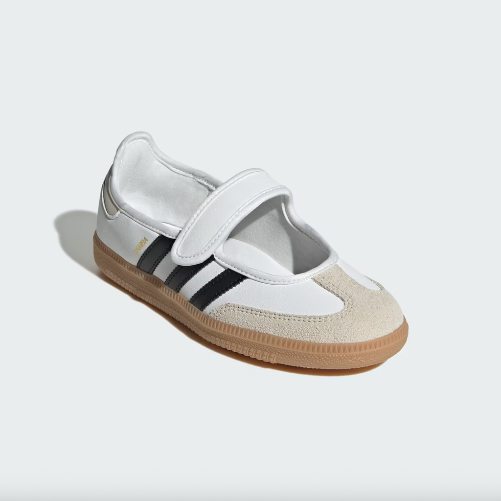 Adidas Samba Jane Shoes Kids - Cloud White / Alumina / Gum