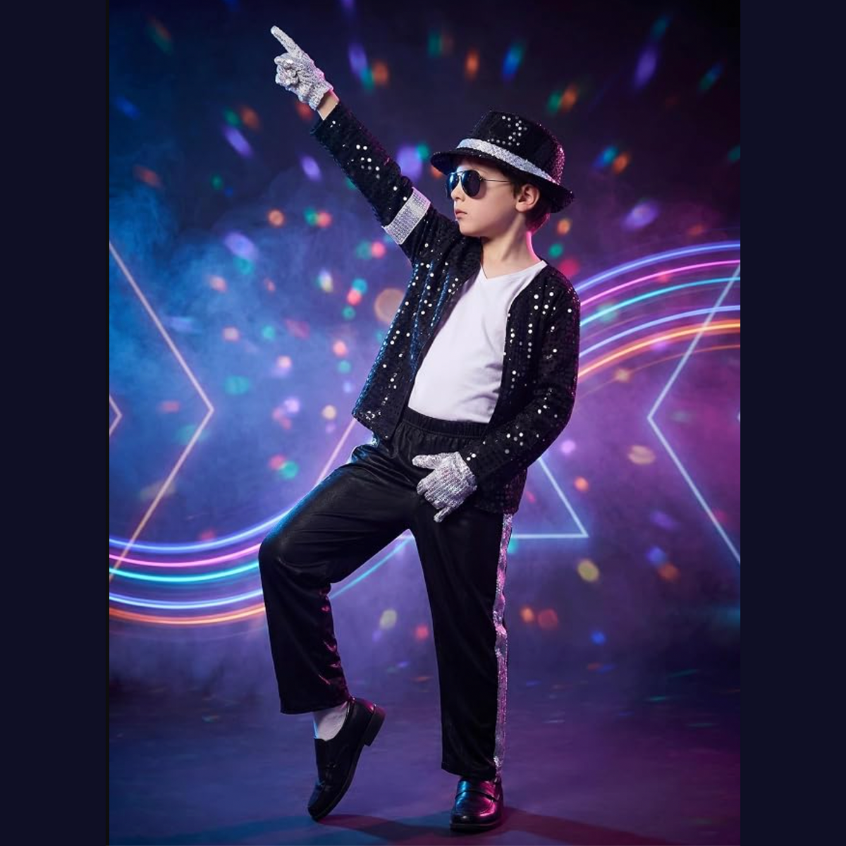 BAURGHOP Kids Dance Star Costume