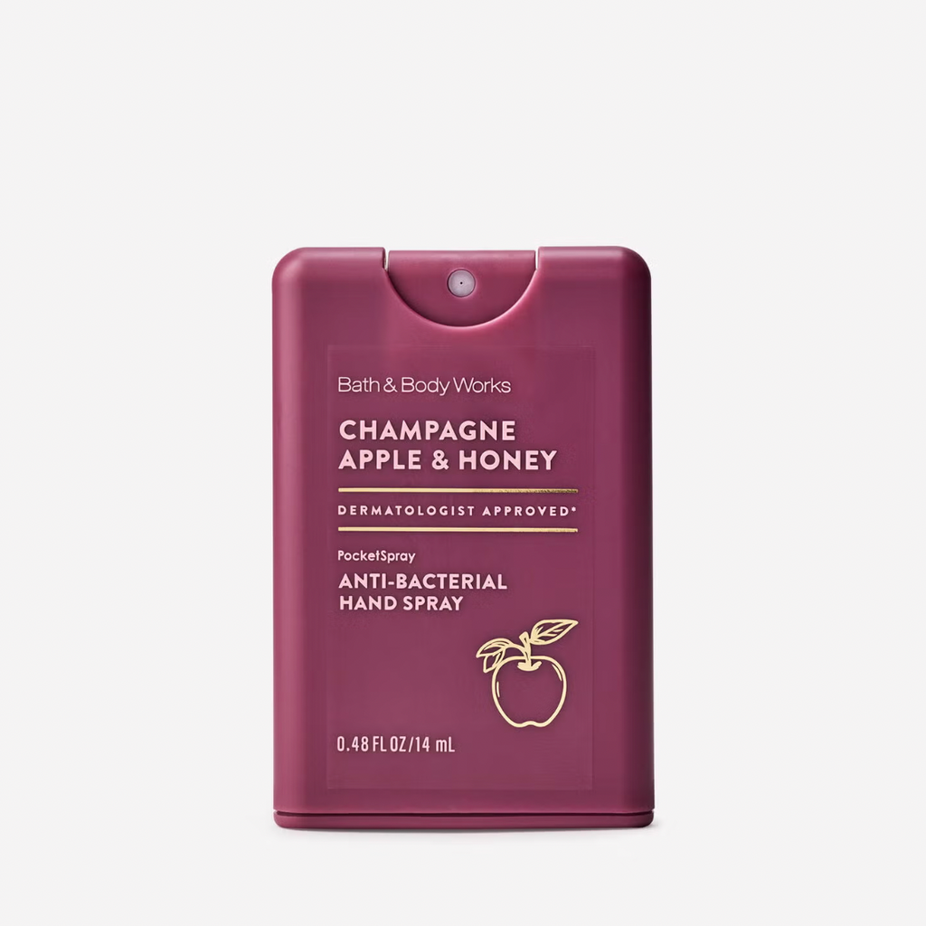 Bath & Body Works Champagne Apple & Honey PocketSpray Hand Sanitizer