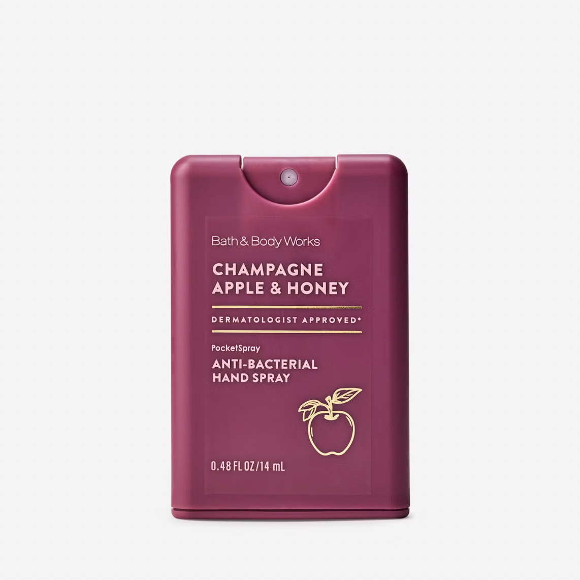 Bath & Body Works Champagne Apple & Honey PocketSpray Hand Sanitizer