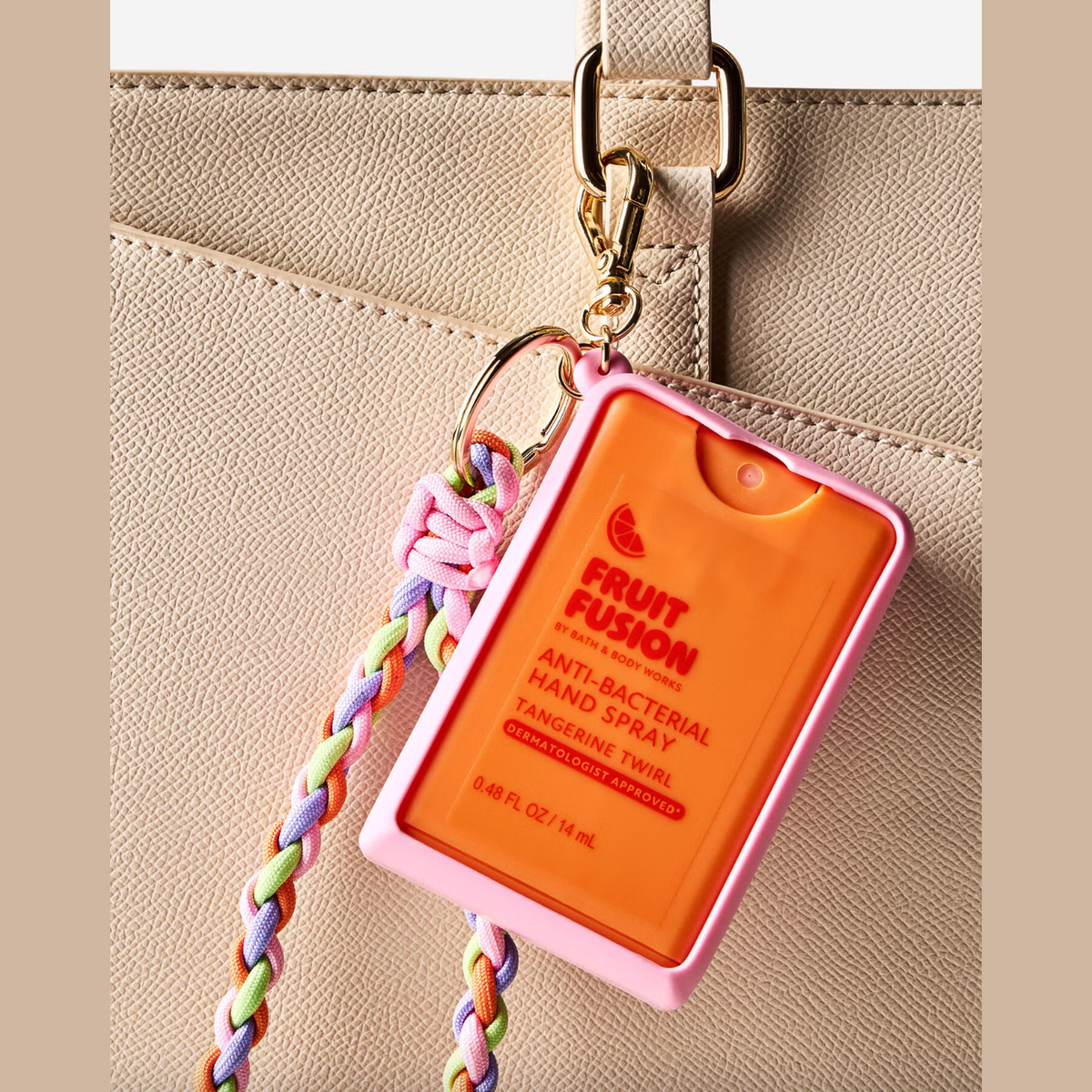 Bath & Body Works Pink Wristlet PocketSpray Holder