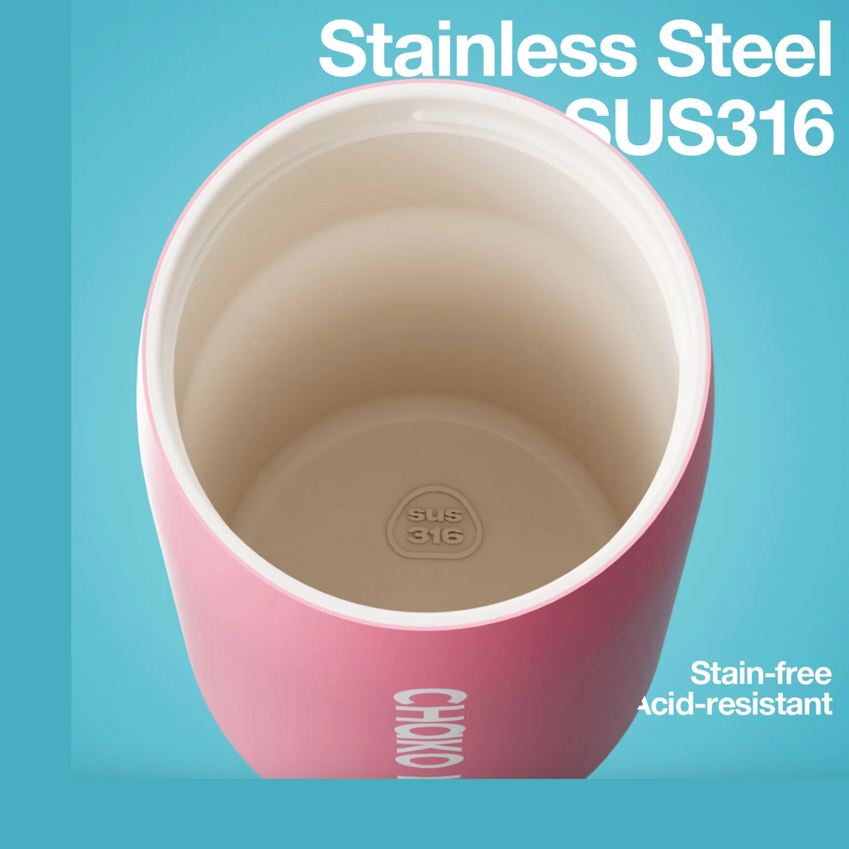 Chako Lab Milk Bottle 520 ml - Peach Glaze