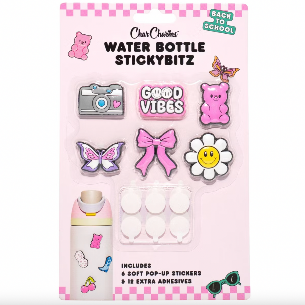 CharCharms Sticky Bitz Good Vibes Bottle Accessory