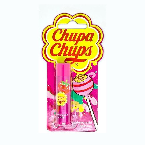 Chupa Chups Strawberry Lip Balm 