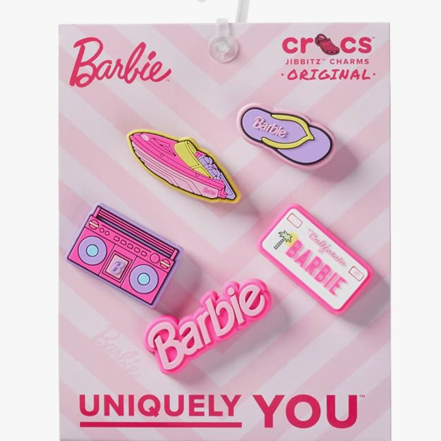 Crocs Jibbitz Charms -Barbie Retro 
