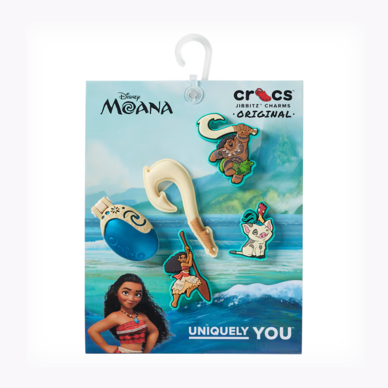 Crocs Jibbitz Charms - Disney Moana 5 Pack 