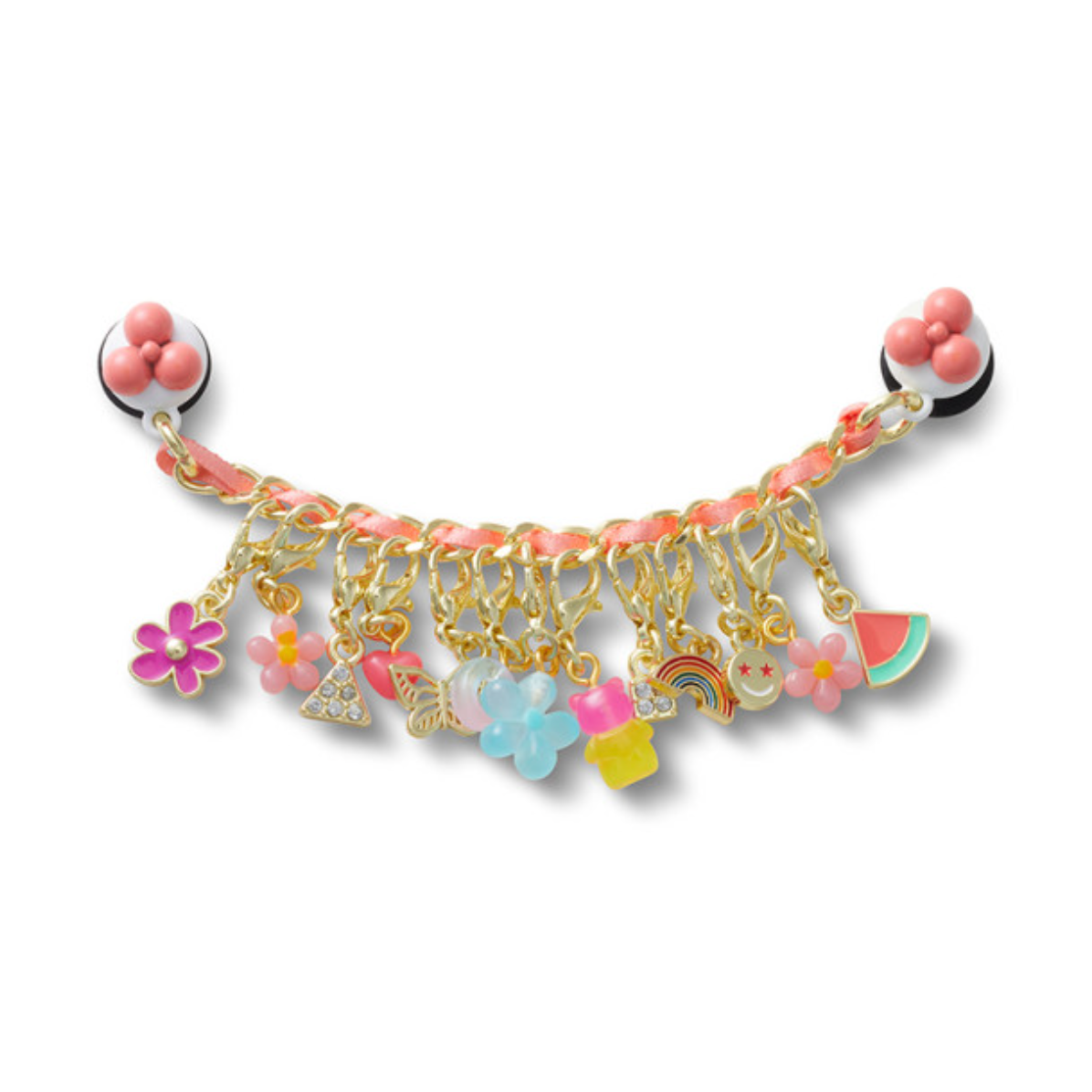 Crocs Jibbitz Pink Adjustable Charm Chain 