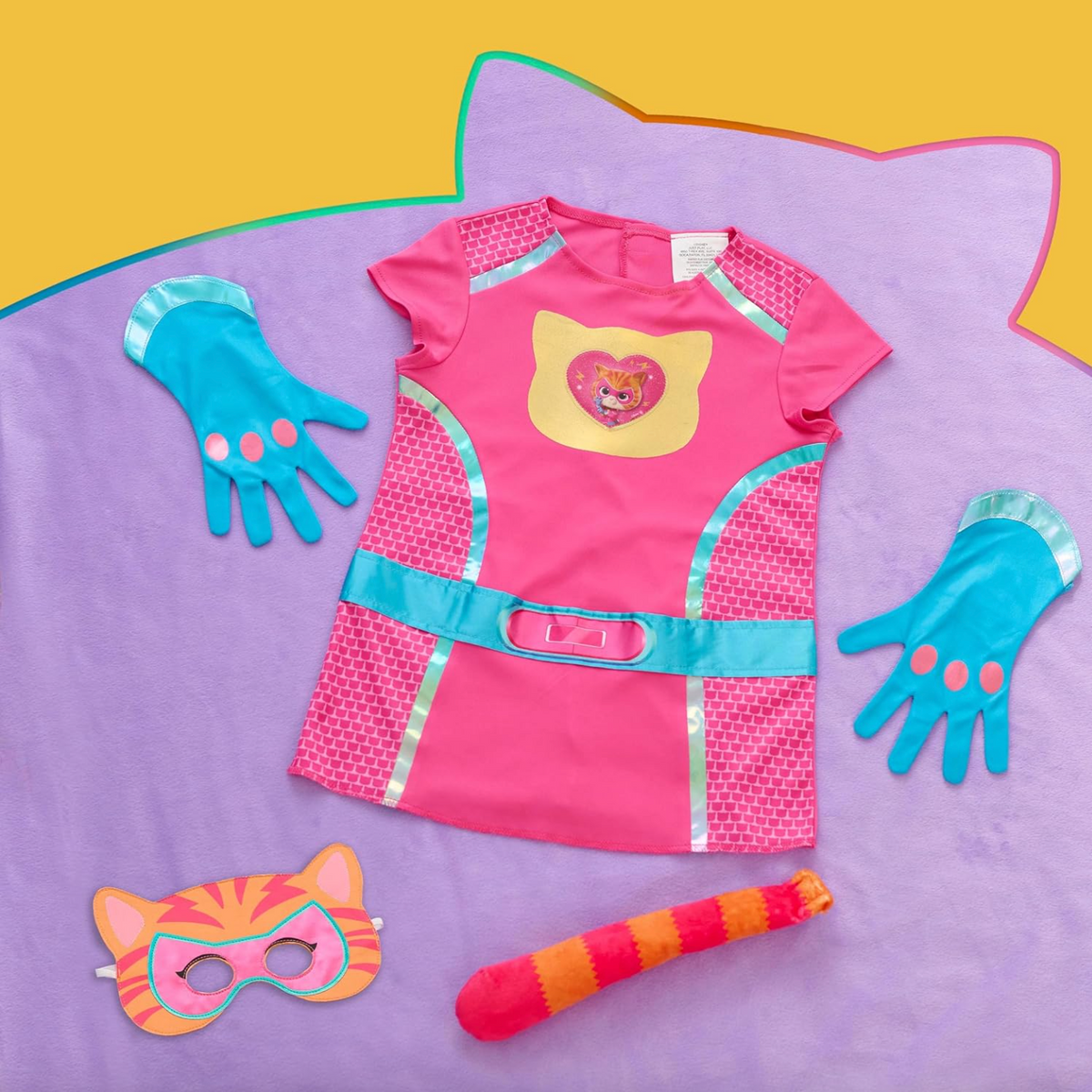 Disney Junior SuperKitties Ginny Dress Up Costume 4-6