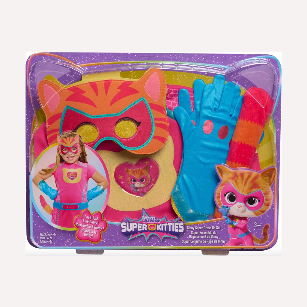 Disney Junior SuperKitties Ginny Dress Up Costume 4-6