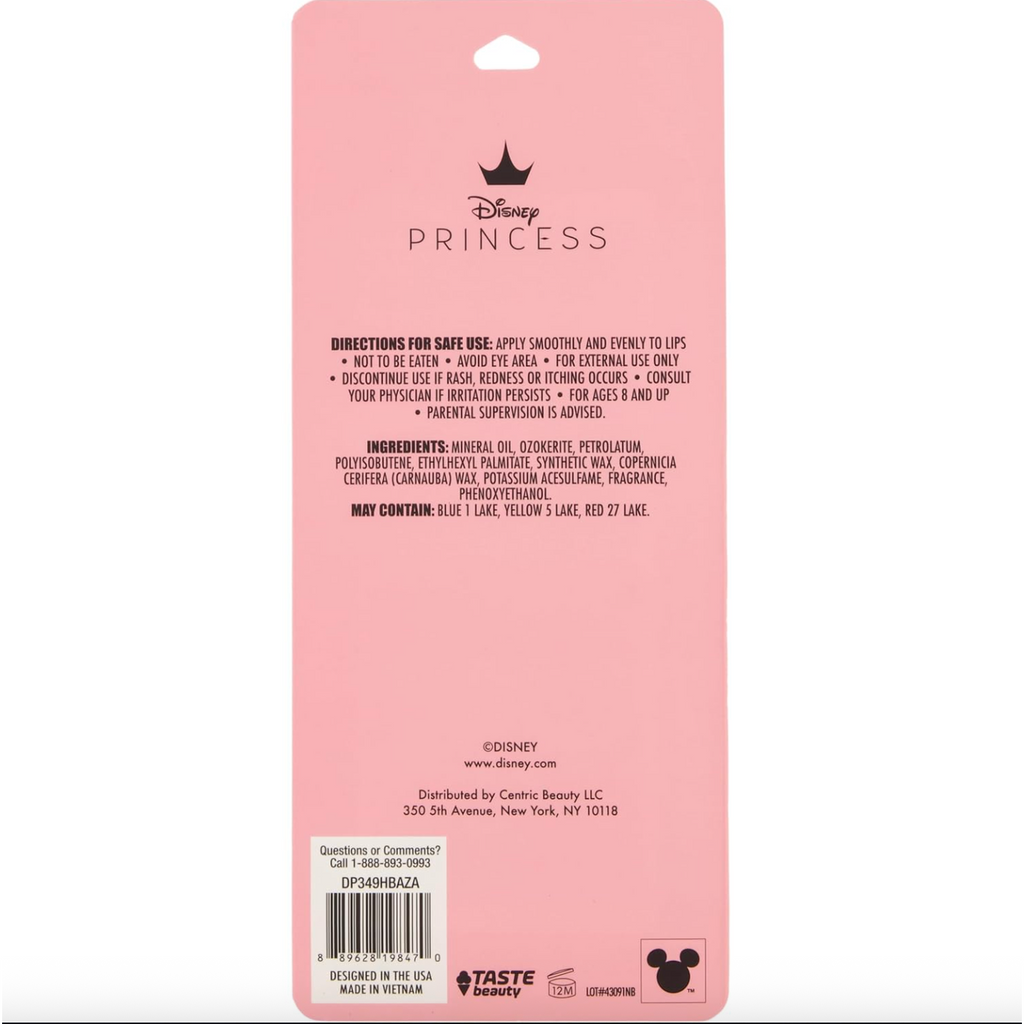 Disney Princess 10 Flavored Lip Balms
