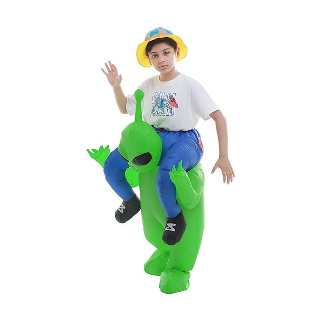 Double Couple Halloween Alien Costume Halloween Blow up Costumes Kids Size 