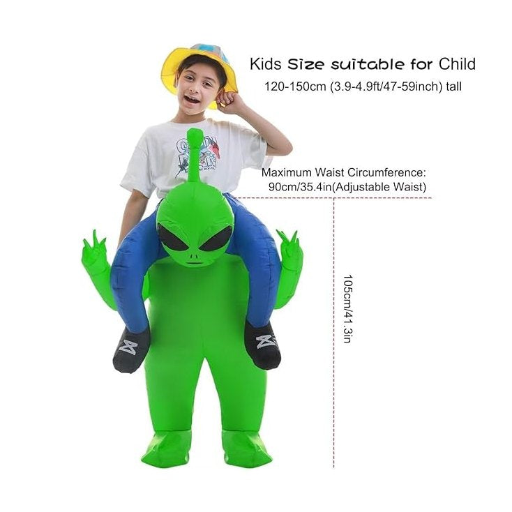 Double Couple Halloween Alien Costume Halloween Blow up Costumes Kids Size 