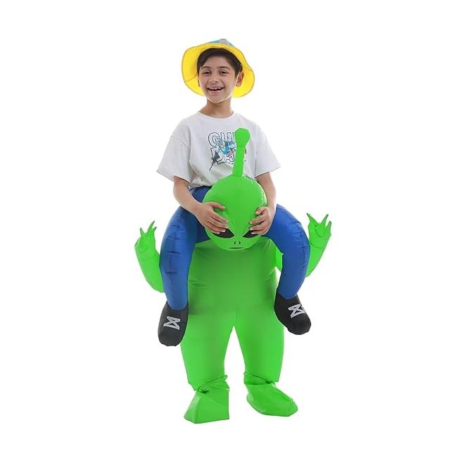 Double Couple Halloween Alien Costume Halloween Blow up Costumes Kids Size 