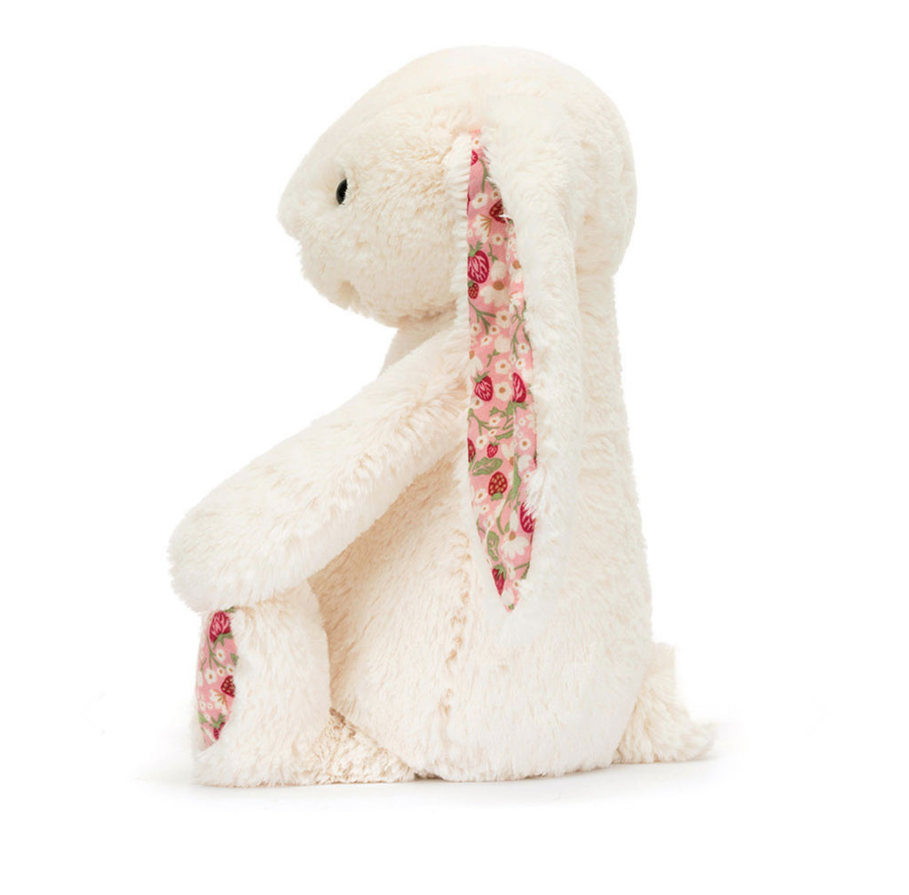 Jelly Cat -Blossom Cream Bunny 'Berry'- Size Medium