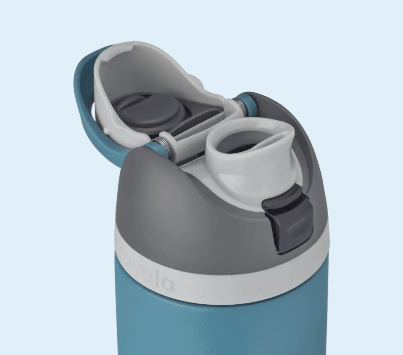 Owala  24 OZ FreeSip Stainless Steel Walter Bottle- Blue Oasis