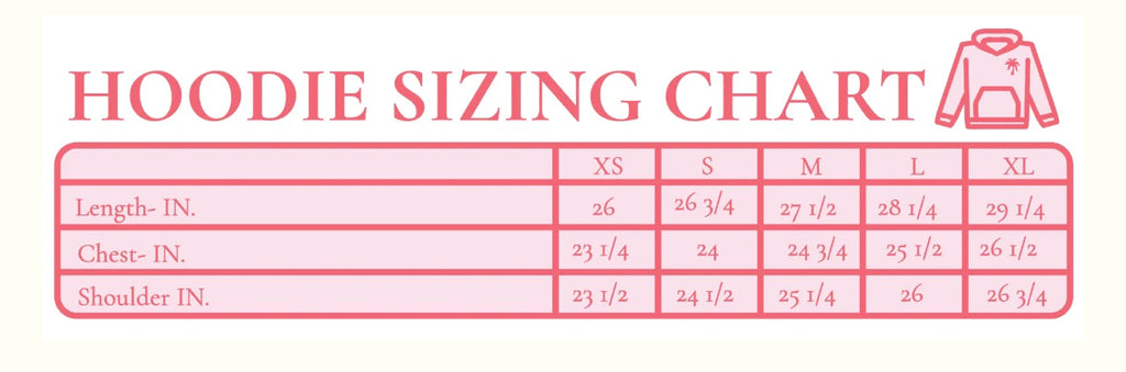 PINK PALM PUFF-Classic Puff Hoodie in Blush