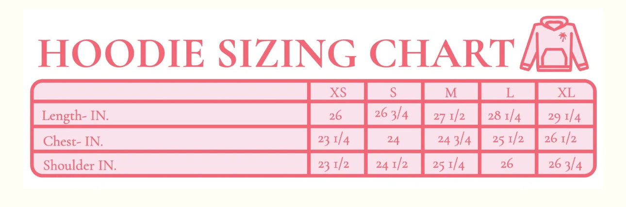 PINK PALM PUFF-Classic Puff Hoodie in Raspberry