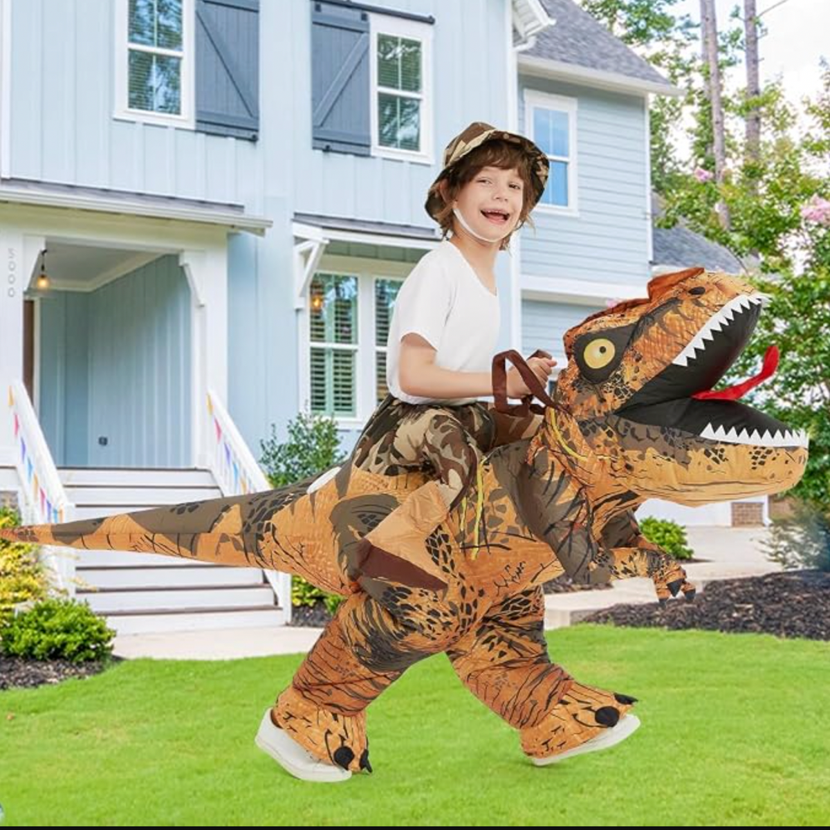 GOOSH Inflatable Dinosaur Costume Kids