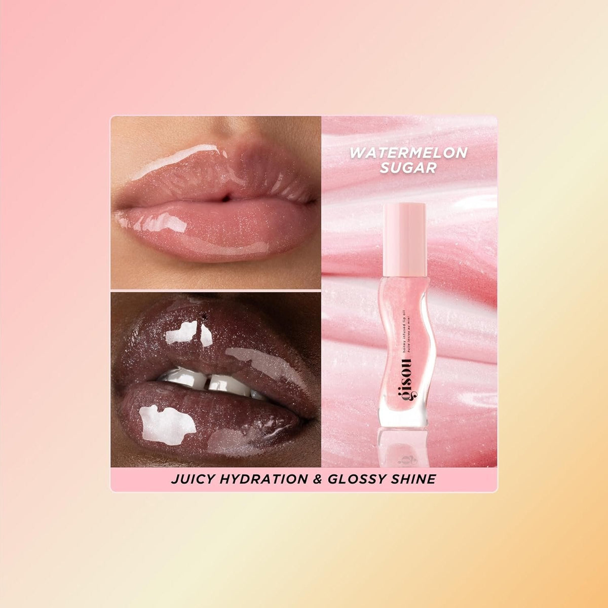 Gisou Lip Oil- Water Melon 