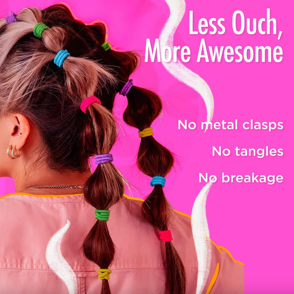 Goody Kids Ouchless Elastic Hair Ties 60 Ct - Assorted Colors