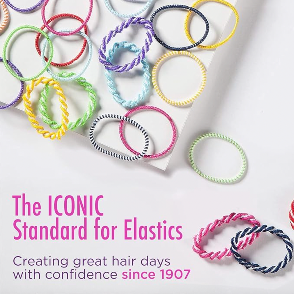 Goody Kids Ouchless Elastic Hair Ties 60 Ct - Assorted Colors