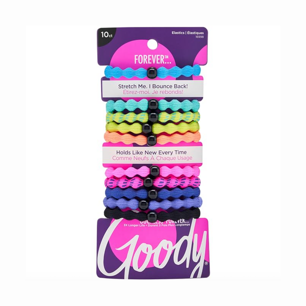 Goody Ouchless Forever Hair Elastics - 10 Ct